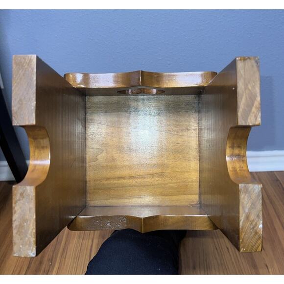 Vintage Rustic Child’s Or Modern Doll‎ Chair High Back 34” Tall Seat 8.5” Wide - Picture 11 of 14